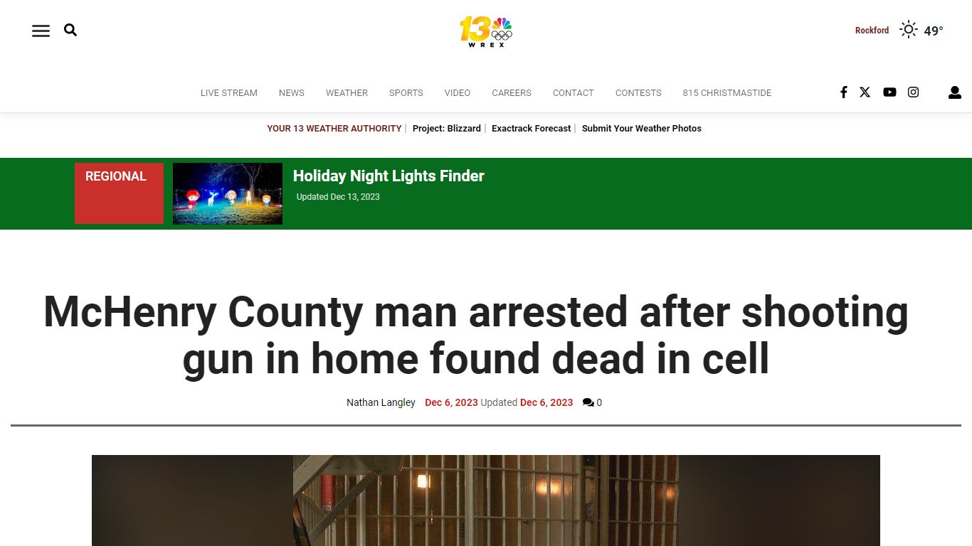 McHenry County man arrested after shooting gun in home found dead in ...